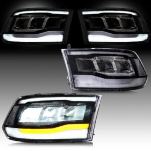 VLAND Full LED Headlights For Dodge Ram 1500 / 2500 / 3500 2009-2018 Ram1500 Classic 2019-2021 - Image 15