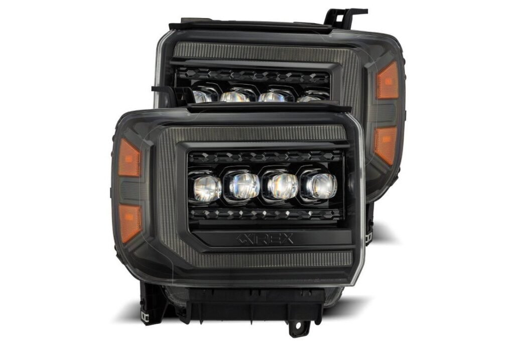 GMC Sierra (14-18): Alpharex Nova Headlights