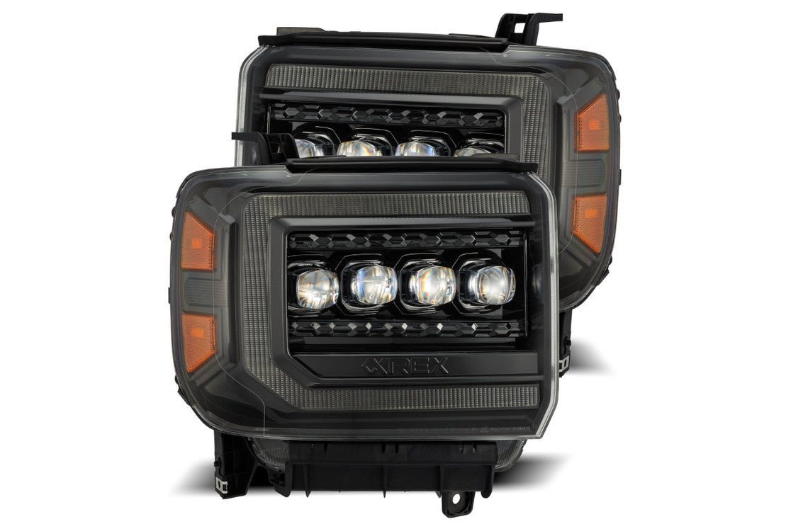 GMC Sierra (14-18): Alpharex Nova Headlights - Image 1