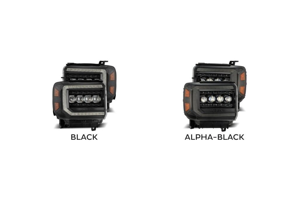 GMC Sierra (14-18): Alpharex Nova Headlights