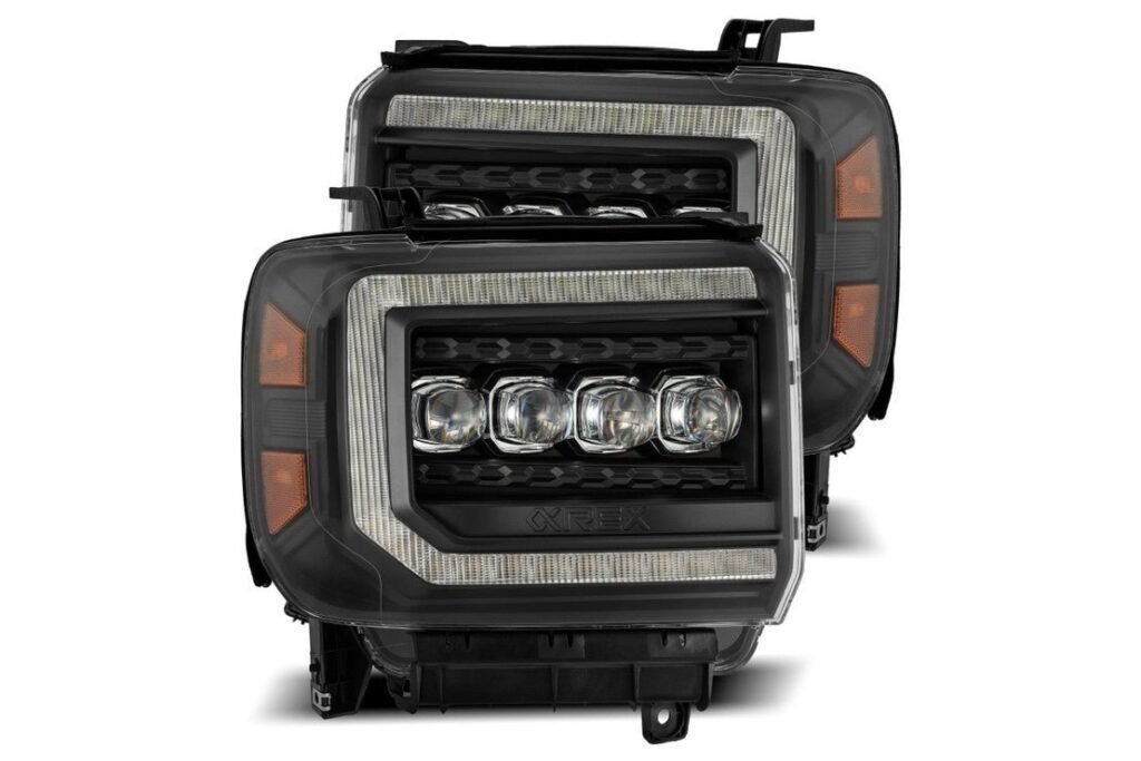 GMC Sierra (14-18): Alpharex Nova Headlights