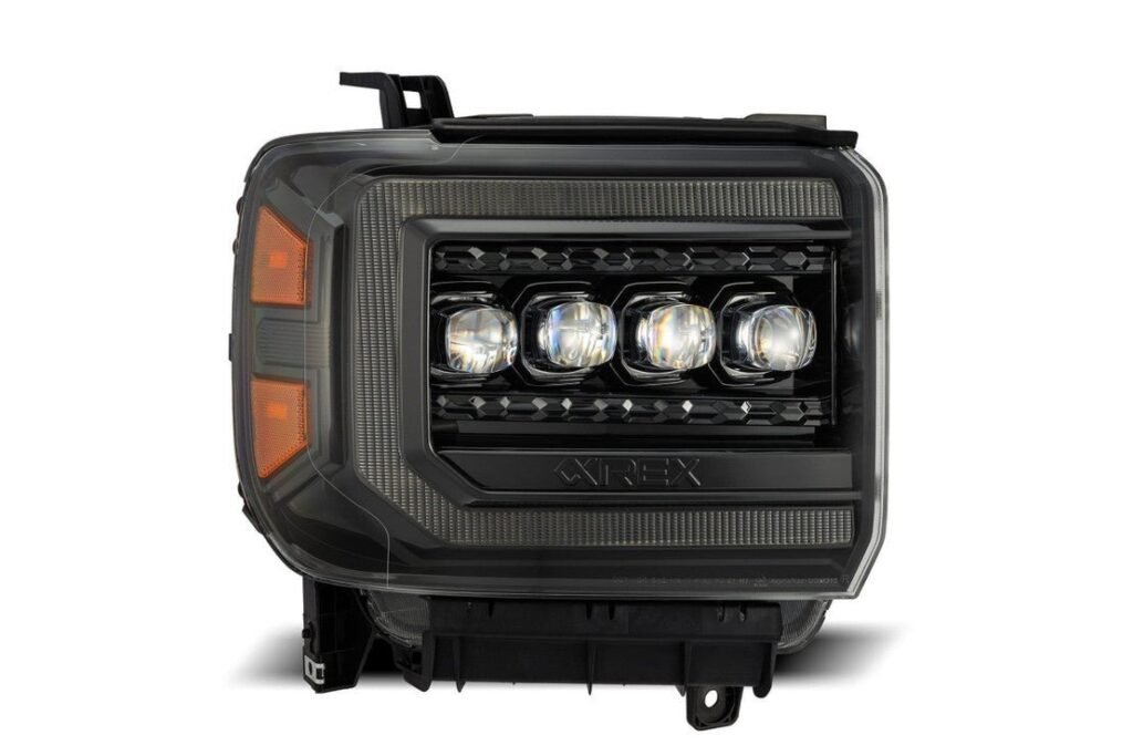 GMC Sierra (14-18): Alpharex Nova Headlights