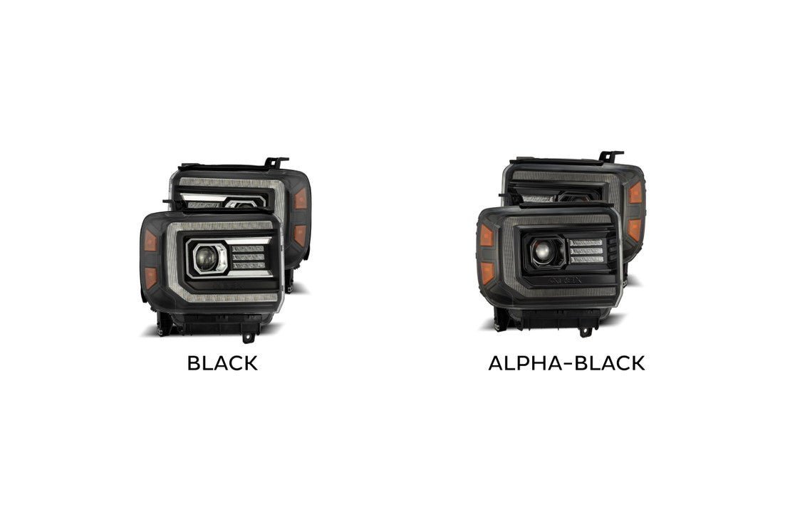 GMC Sierra (14-18): Alpharex Luxx Headlights - Image 2