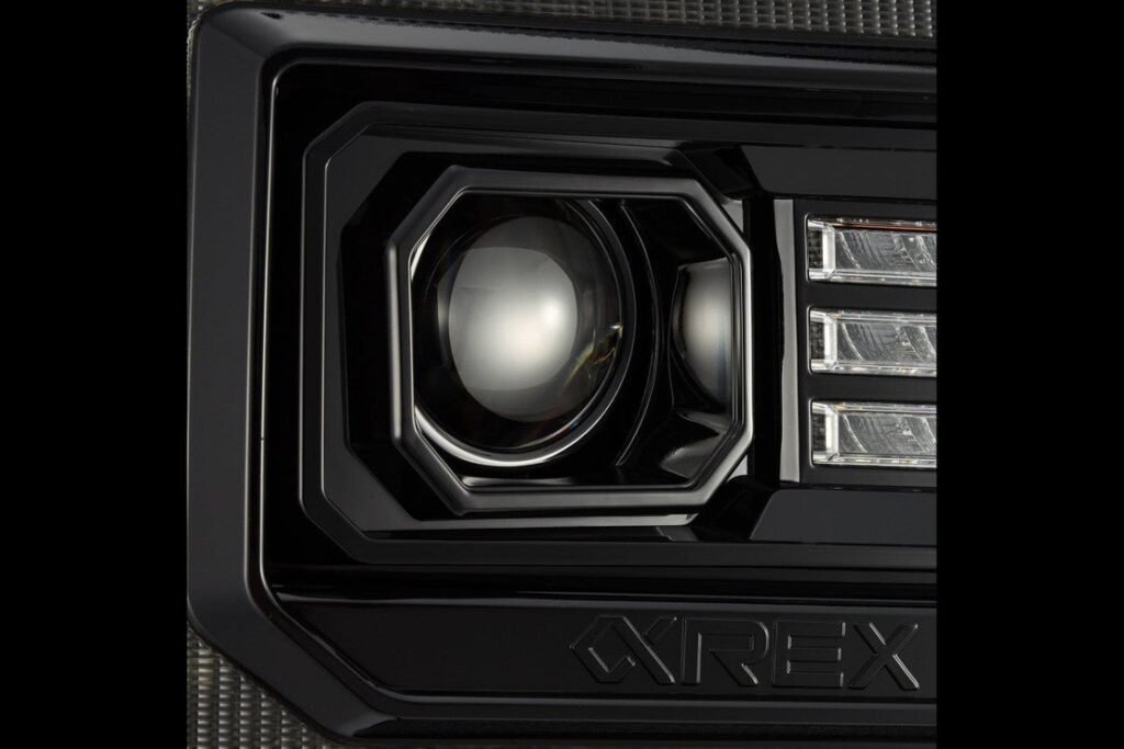GMC Sierra (14-18): Alpharex Luxx Headlights
