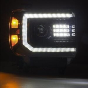 GMC Sierra (14-18): Alpharex Luxx Headlights - Image 9