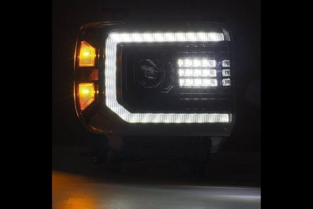 GMC Sierra (14-18): Alpharex Pro Headlights