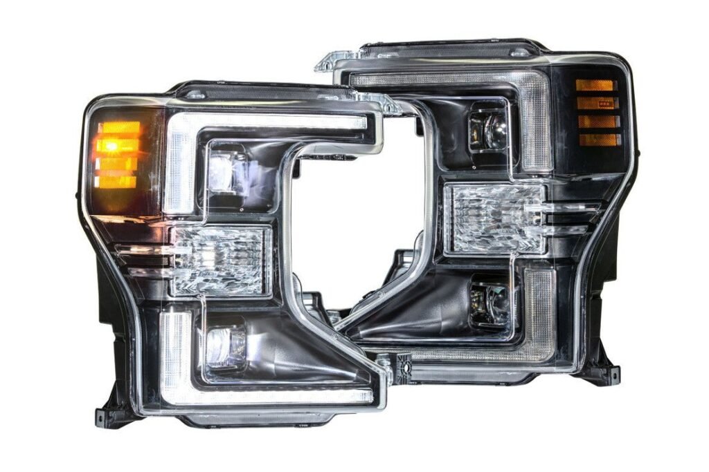 Ford Super Duty (20+): XB Hybrid Led Headlights (Pair / ASM)