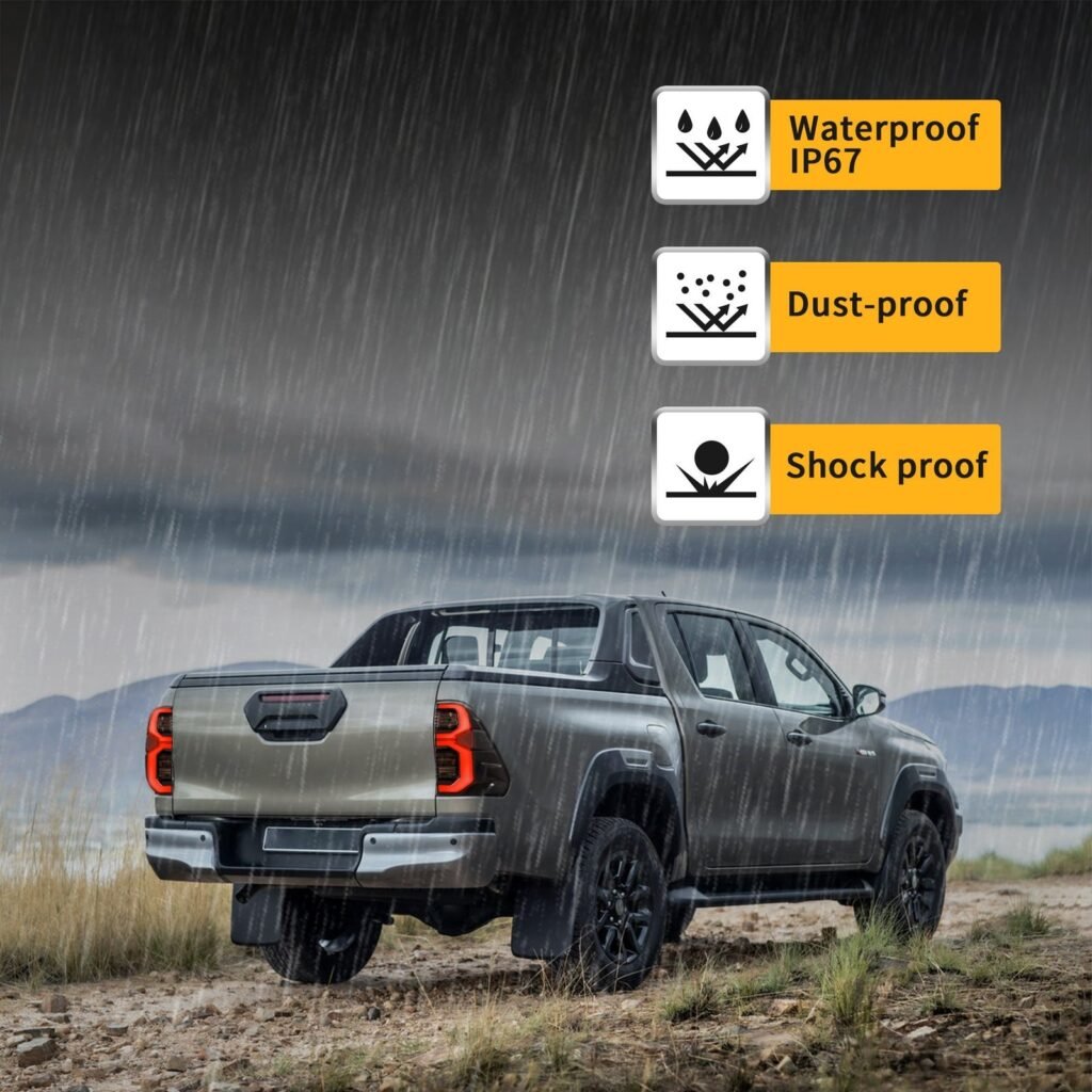 VLAND LED Tail Lights For Toyota Hilux 2015-2020 Rear Lamps