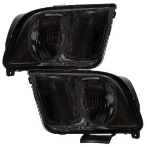 Oracle Lighting 2005-2009 Ford Mustang Pre-assembled SMD Halo Technology Headlights - Image 3