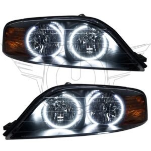 Oracle Lighting 2000-2002 Lincoln Ls Pre-assembled SMD Halo Headlights - Image 2