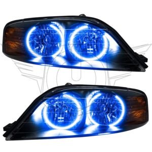 Oracle Lighting 2000-2002 Lincoln Ls Pre-assembled SMD Halo Headlights - Image 3