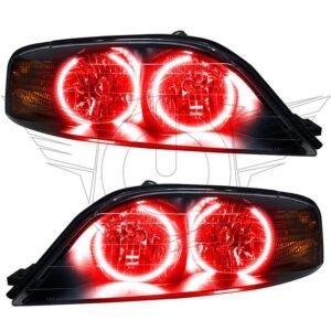 Oracle Lighting 2000-2002 Lincoln Ls Pre-assembled SMD Halo Headlights - Image 4