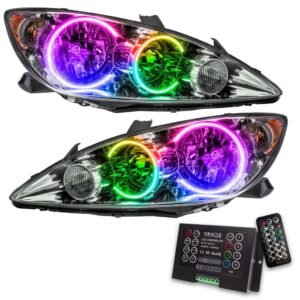 Oracle Lighting 2005-2006 Toyota Camry Pre-assembled SMD Halo Headlights - Image 7