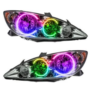 Oracle Lighting 2005-2011 Toyota Tacoma Pre-assembled SMD Halo Headlights - Image 4