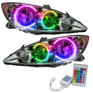 Oracle Lighting 2005-2006 Toyota Camry Pre-assembled SMD Halo Headlights - Image 5