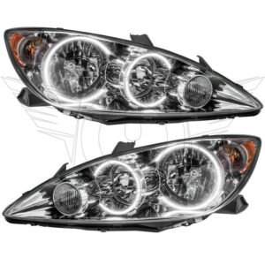 Oracle Lighting 2005-2006 Toyota Camry Pre-assembled SMD Halo Headlights - Image 2