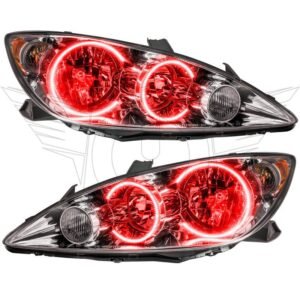 Oracle Lighting 2005-2006 Toyota Camry Pre-assembled SMD Halo Headlights - Image 3