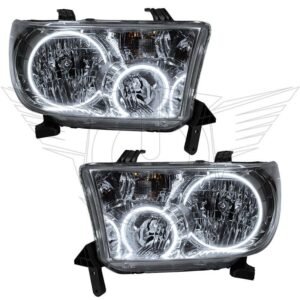 2008-2016 Toyota Sequoia Pre-assembled SMD Halo Headlights - Image 2