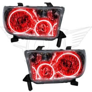 2008-2016 Toyota Sequoia Pre-assembled SMD Halo Headlights - Image 3