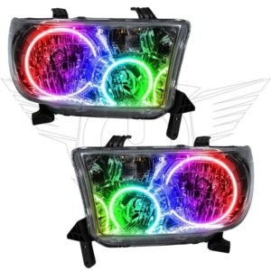 2008-2016 Toyota Sequoia Pre-assembled SMD Halo Headlights - Image 4