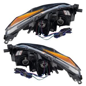 Oracle Lighting 2010-2013 Mazda 3 Pre-assembled SMD Halo Headlights - Halogen - Image 14
