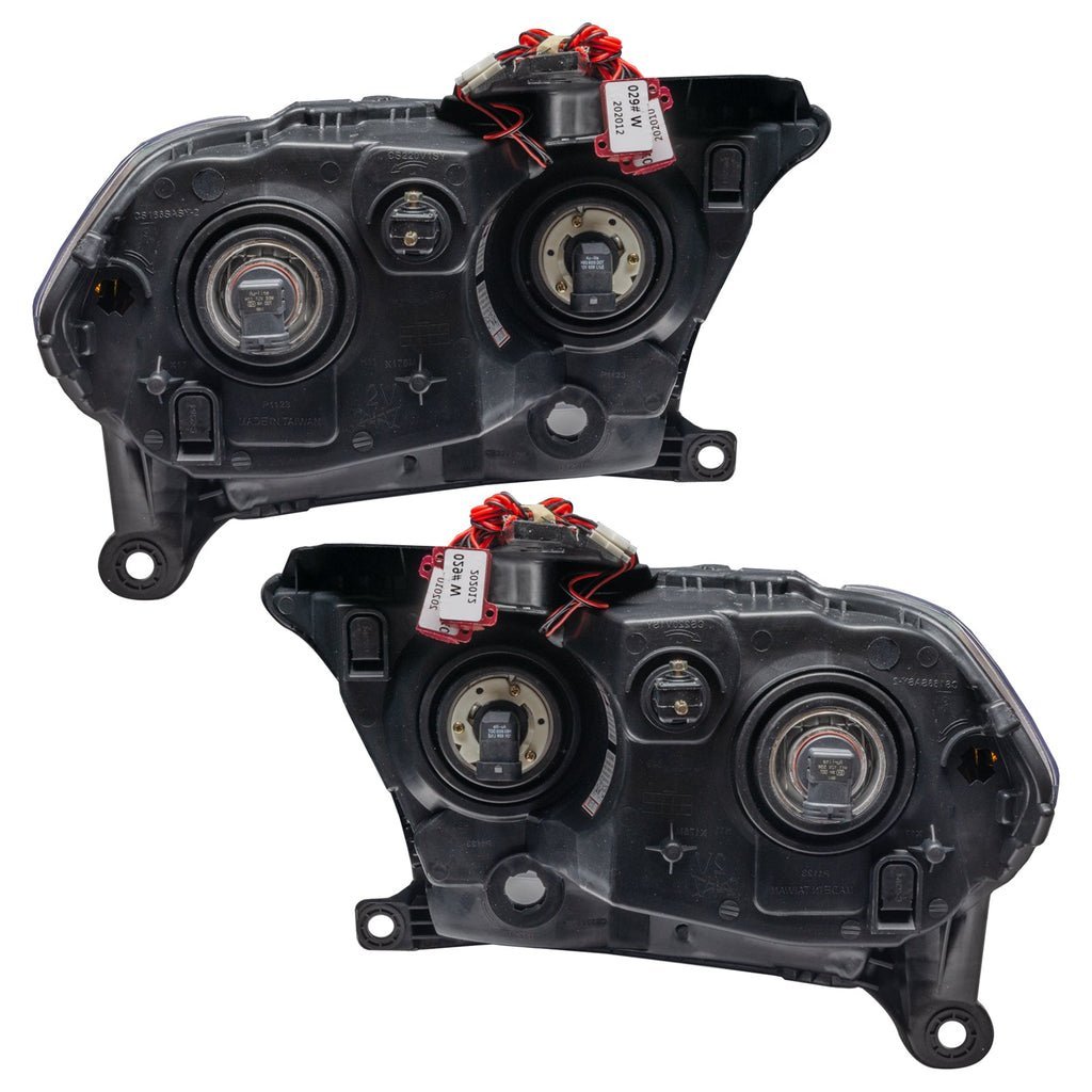 Oracle Lighting 2011-2013 Dodge Durango Pre-assembled SMD Halo Headlights Non-hid - Black Housing
