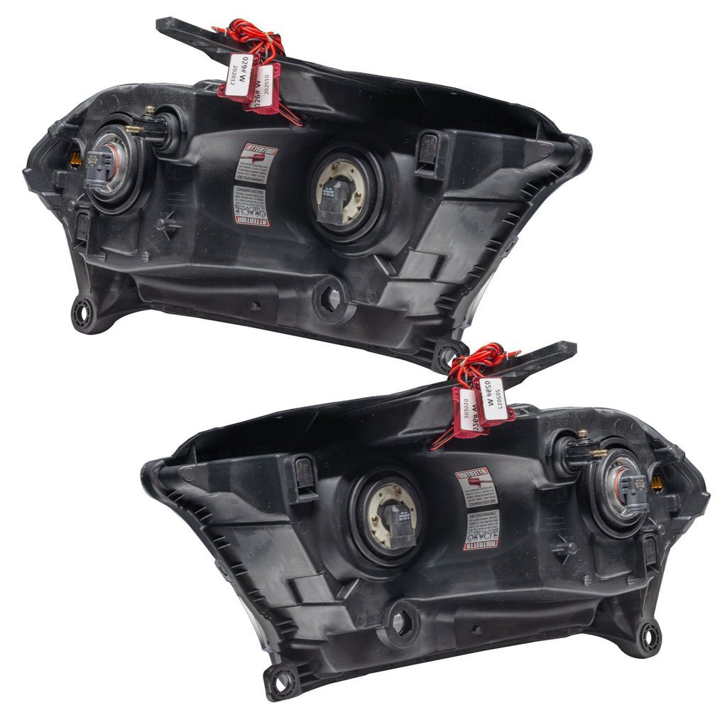 Oracle Lighting 2011-2013 Dodge Durango Pre-assembled SMD Halo Headlights Non-hid - Black Housing