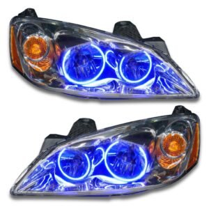Oracle Lighting 2005-2010 Pontiac G6 Pre-assembled SMD Halo Headlights - Image 7