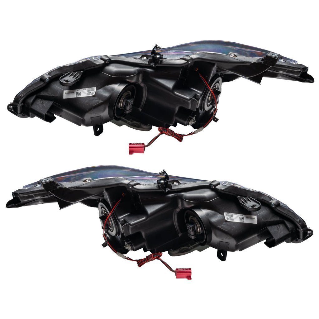 Oracle Lighting 2013-2015 Nissan Altima Sedan Pre-assembled SMD Halo Headlights - (Halogen)