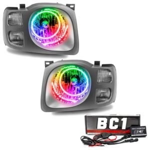 Oracle Lighting 2002-2004 Nissan Xterra Se Pre-assembled SMD Halo Technology Headlights - Image 12