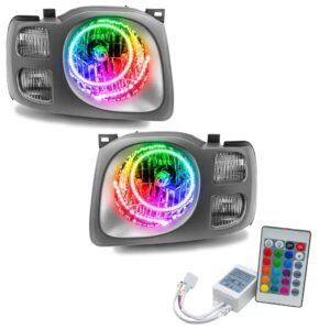 Oracle Lighting 2002-2004 Nissan Xterra Se Pre-assembled SMD Halo Technology Headlights - Image 9