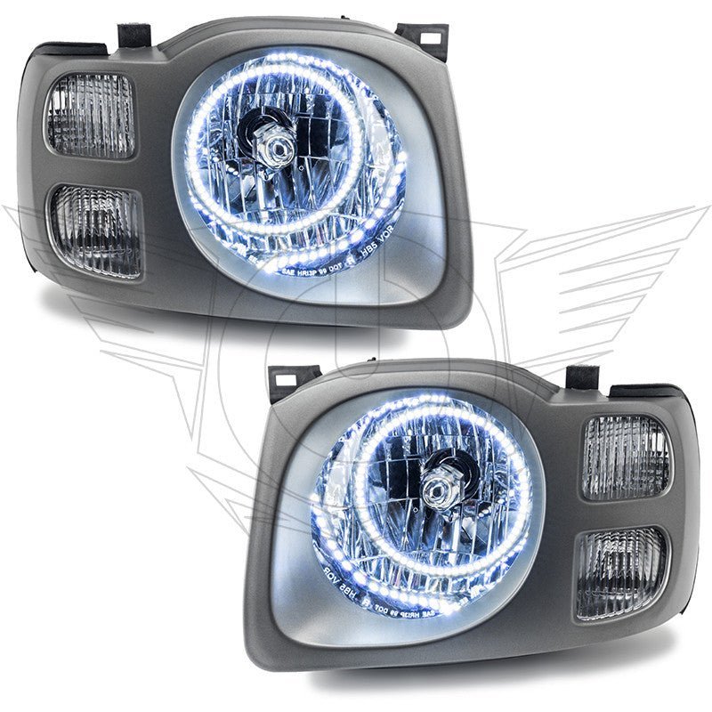 Oracle Lighting 2002-2004 Nissan Xterra Se Pre-assembled SMD Halo Technology Headlights