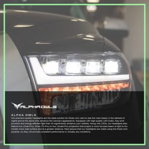 Alpha Owls 2007-2013 Toyota Tundra Quad-Pro Series LED Projector Headlights - Image 7
