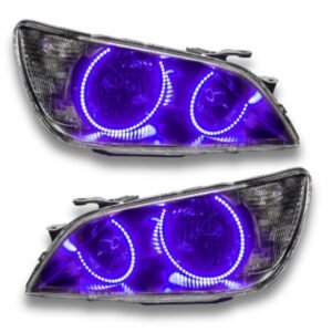 Oracle LED Halo Headlights: 01-05 Lexus IS300 W/o OEM HID (UV/Purple SMD Single Color) - Image 1