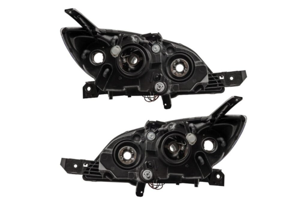 Oracle Led Halo Headlights: 04-09 Mazda 3 Hatch W/o Oem Hid (Colorshift Rgb / Bc1 Controller)