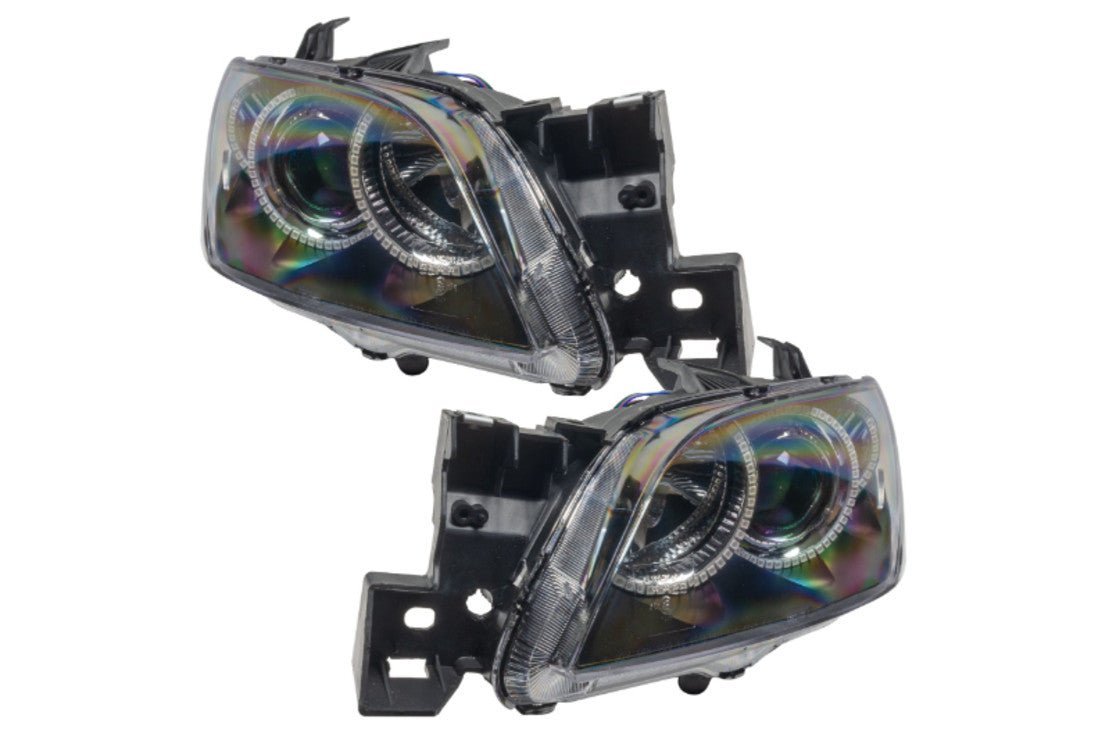 Oracle Led Halo Headlights: 04-09 Mazda 3 Sedan W/o Oem Hid (Colorshift Rgb / 2.0 Controller) - Image 2