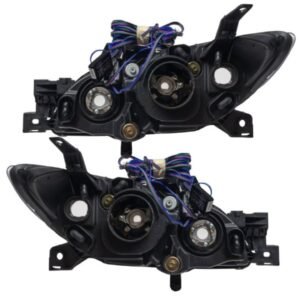 Oracle Led Halo Headlights: 04-09 Mazda 3 Sedan W/o Oem Hid (Colorshift Rgb / 2.0 Controller) - Image 5