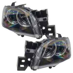 Oracle Led Halo Headlights: 04-09 Mazda 3 Sedan W/o Oem Hid (Colorshift Rgb / No Controller) - Image 2