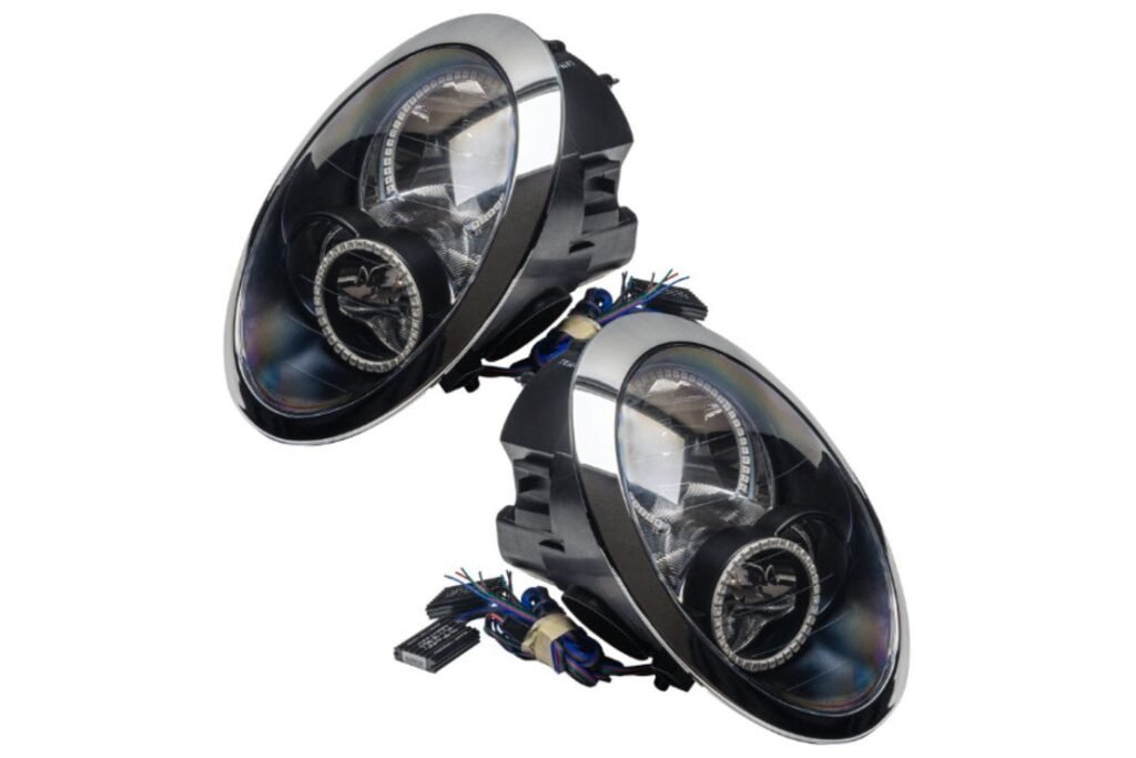 Oracle Led Halo Headlights: 05-08 Mini Cooper (Colorshift Rgb / Bc1 Controller)
