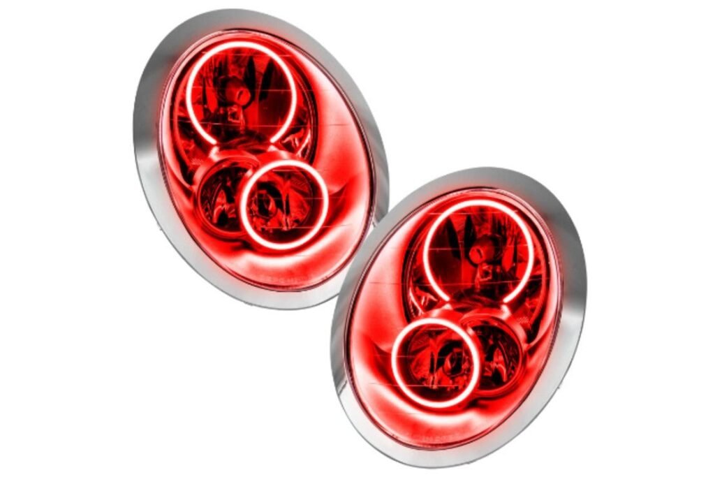Oracle Led Halo Headlights 05-08 Mini Cooper (Red SMD Single Color)
