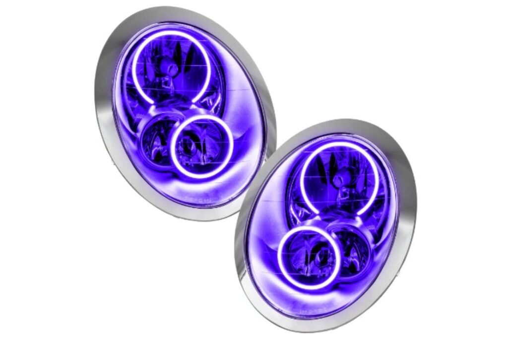 Oracle Led Halo Headlights 05-08 Mini Cooper (UV / Purple SMD Single Color)