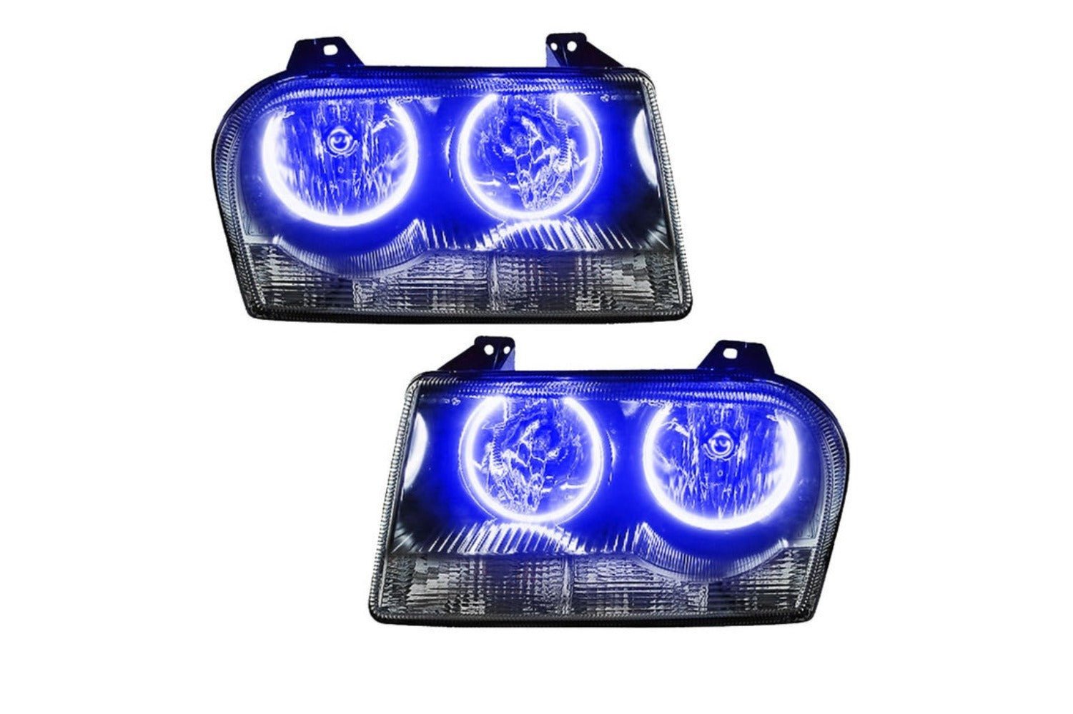 Oracle Led Halo Headlights: 05-10 Chrysler 300 V6 (Blue Smd Single Color) - Image 1