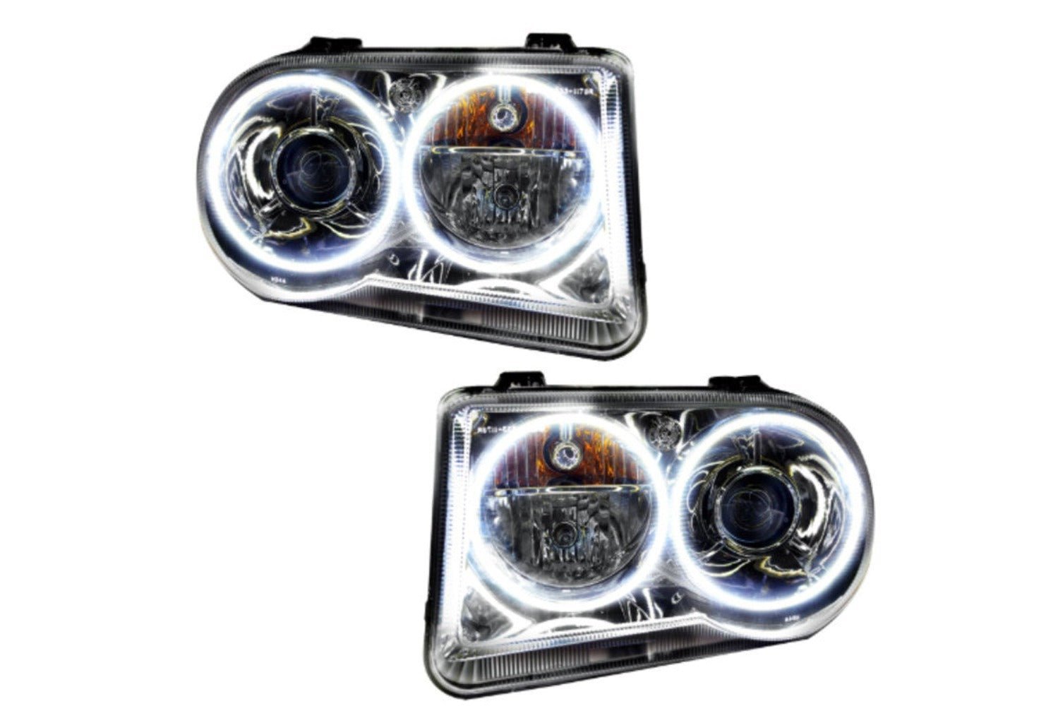 Oracle Led Halo Headlights: 05-10 Chrysler 300c W/o Oem Hid (White Smd Single Color) - Image 1