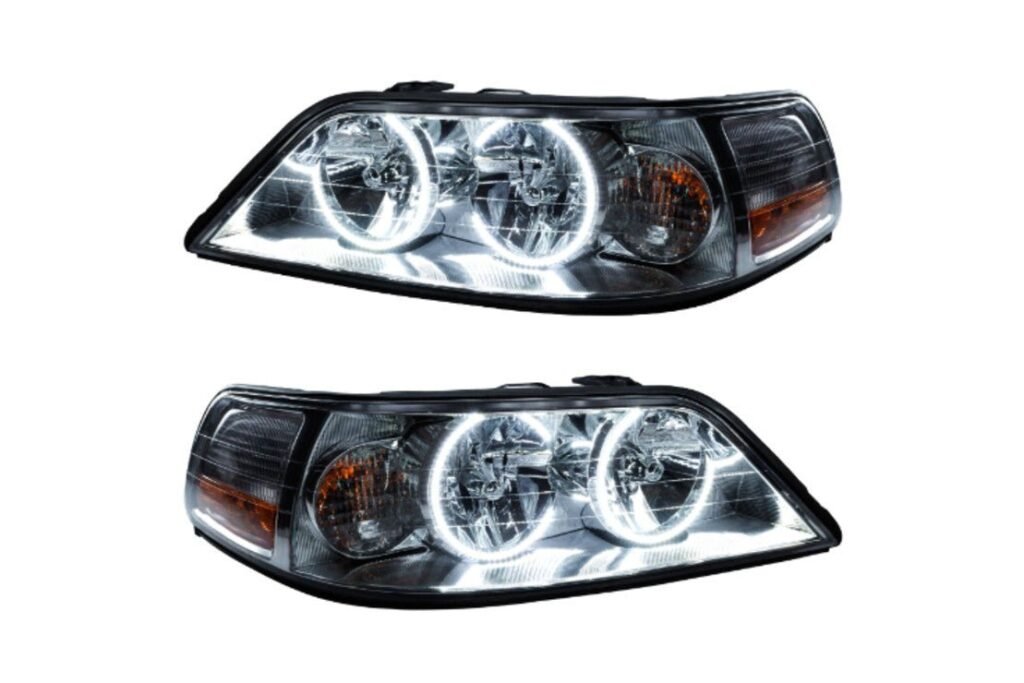 Oracle Led Halo Headlights 05-11 Lincoln Town Car W/O OEM Hid (White Smd Single Color)
