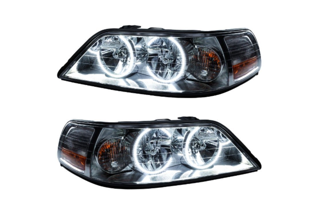 Oracle Led Halo Headlights 05-11 Lincoln Town Car W/O OEM Hid (White Smd Single Color) - Image 1