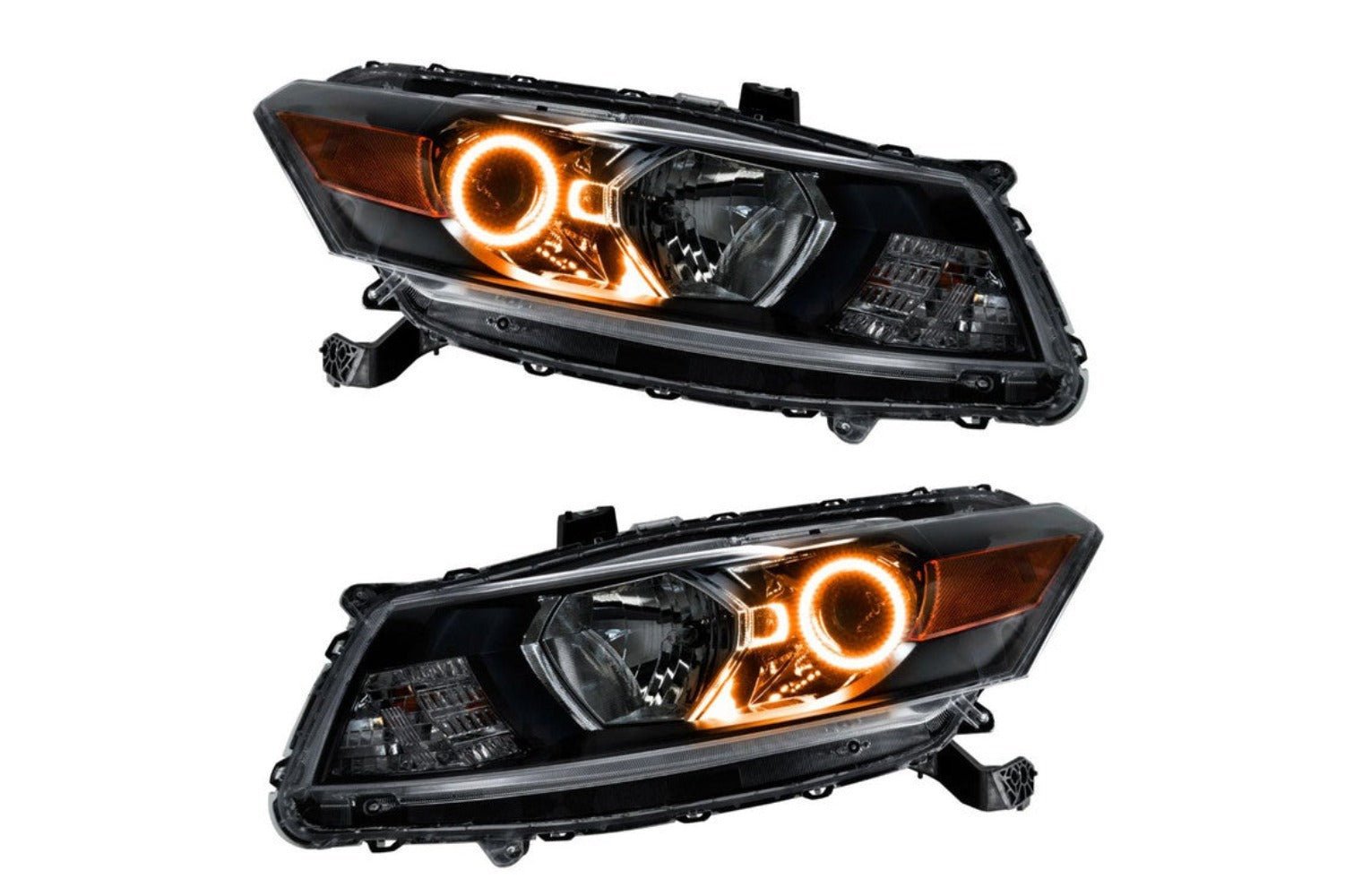 Oracle LED Halo Headlights: 08-12 Honda Accord Coupe (Amber SMD Single Color) - Image 1
