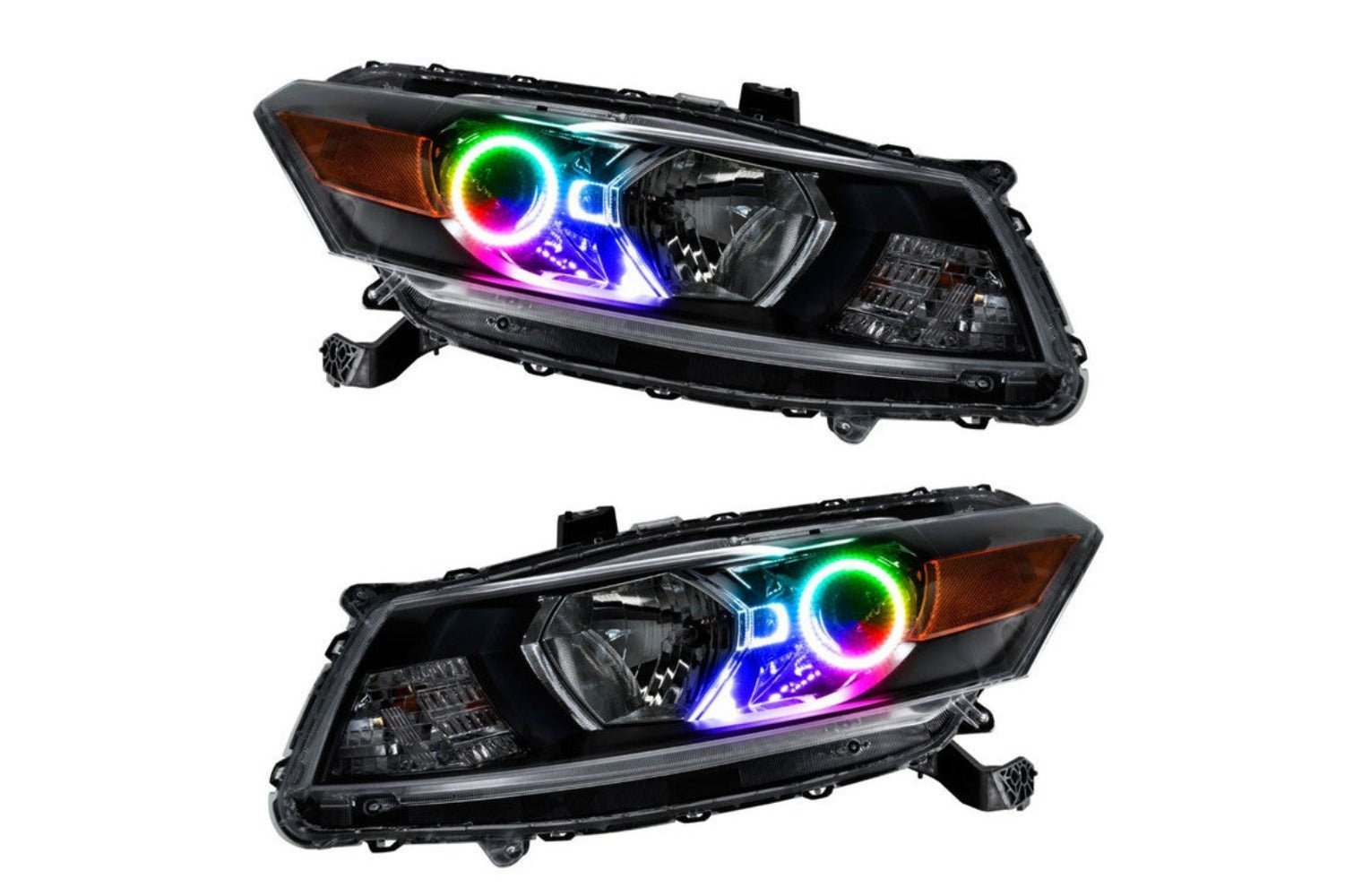 Oracle LED Halo Headlights: 08-12 Honda Accord Coupe (Colorshift RGB / RF Controller) - Image 1