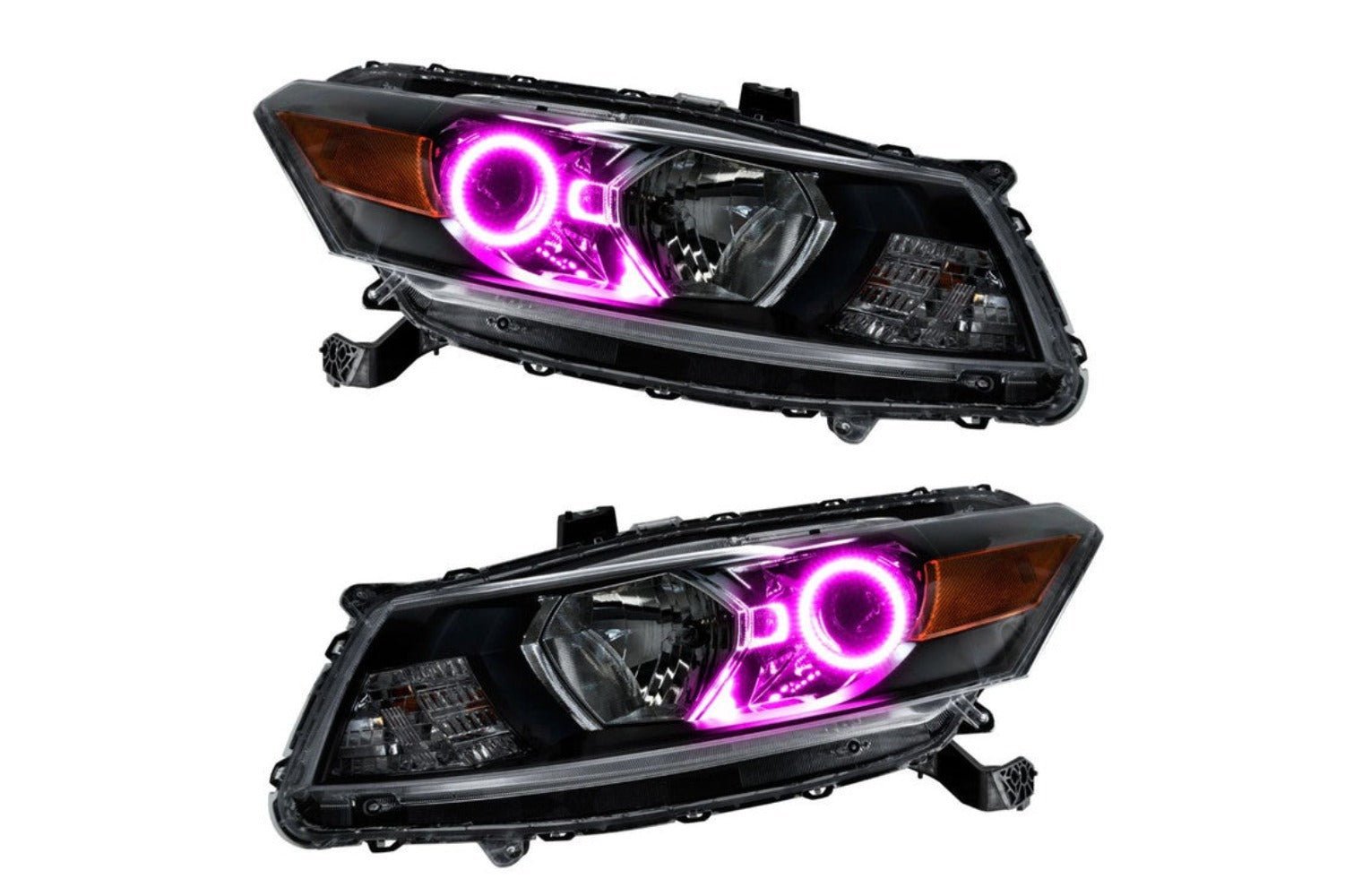 Oracle LED Halo Headlights: 08-12 Honda Accord Coupe (Pink SMD Single Color) - Image 1
