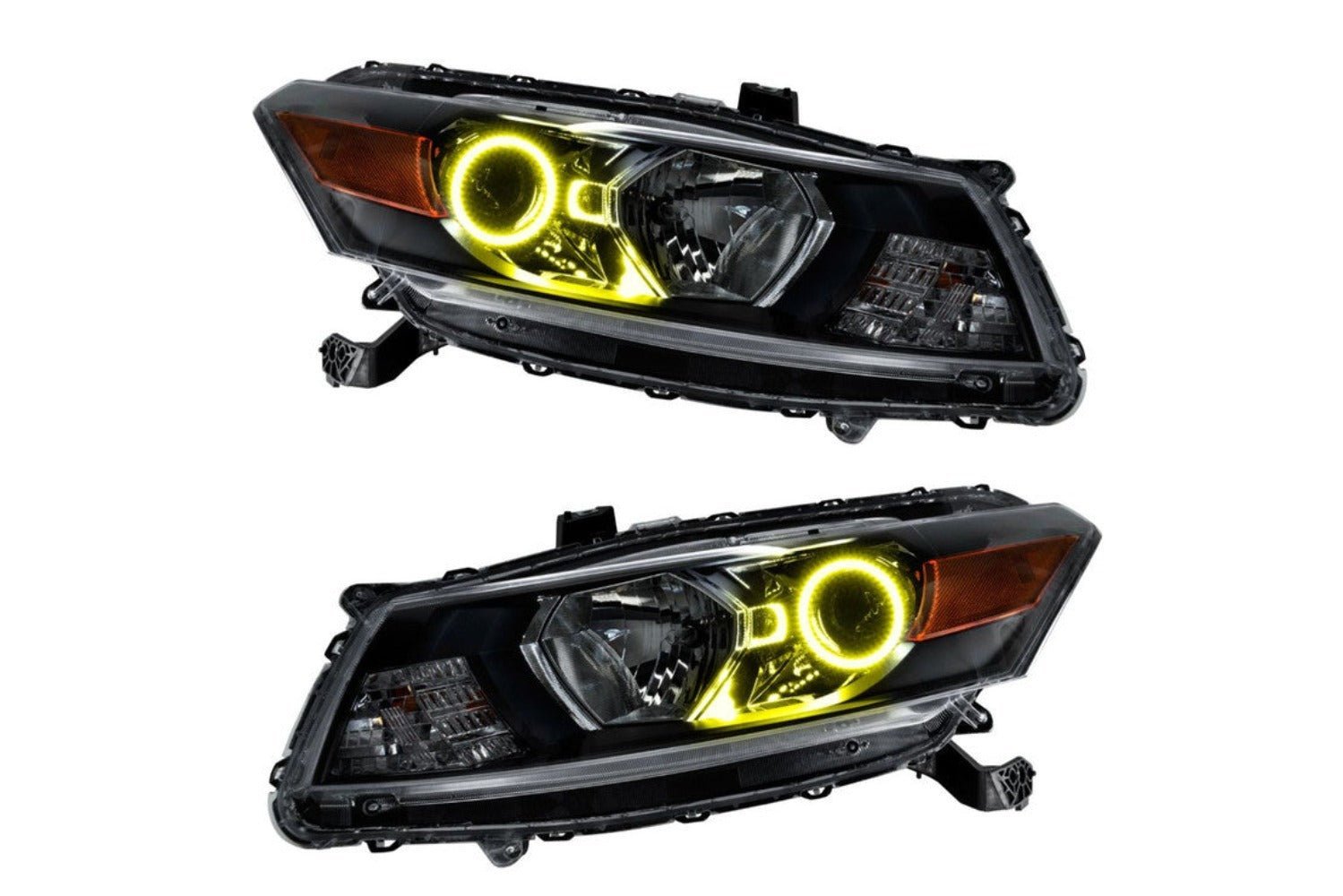 Oracle LED Halo Headlights: 08-12 Honda Accord Coupe (Yellow SMD Single Color) - Image 1