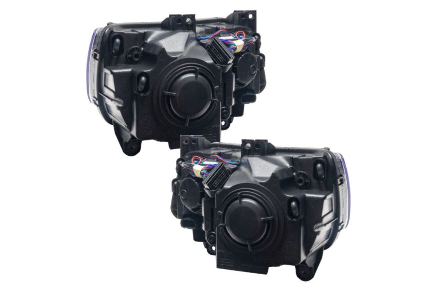 Oracle LED Halo Headlights: 11-14 Chrysler 300c W/o OEM HID (Black / Colorshift RGB / Simple Controller) - Image 6